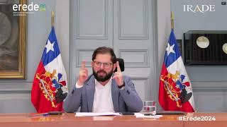 Presidente Gabriel Boric en Erede 2024