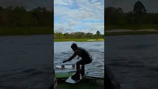 Wakeboarding fail