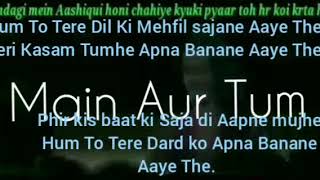 WhatsApp status Aprroo  Meri Aashiqui Tum Hi Ho