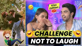 Try Not To Laugh Challenge With Best Friend: Kiss Edition (DARK MEMES)