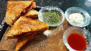 Healthy Veg And Cheese Toast Sandwich || Weight Control Recipe || Mumbai Spice || 2020