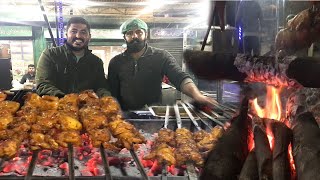 Beef Kebab || Chicken Tikka Piece || Asghar Alvi Tikka || Street Food of Sarai Alamgir