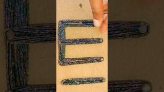 #black rubber band calligraphy #allah #shorts #art