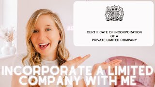 HOW TO INCORPORATE A UK LTD COMPANY - STEP BY STEP TUTORIAL - WHAT YOU NEED TO KNOW BEFORE!