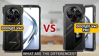 Doogee V40 Pro vs Doogee V40 - Full Comparison | Are both 5G Rugged Phones the Same?