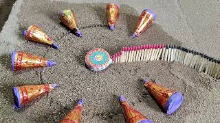 Diwali Anar  Vs Chkri. TREP DIWALI 2024 in anar experiment