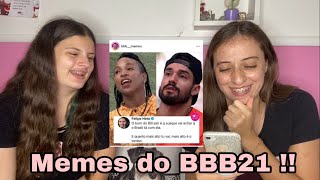 Reagindo a alguns memes do BBB21 !!