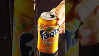 #Shorts Fanta Mango - USA beverage drink opening