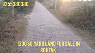 1300 Sq. Yard Land For Sale in Rohtak haryana  | 9255380380 | #agriculture