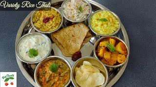 No onion No garlic South Indian Veg Thali by Veg Treatz | Variety rice thali