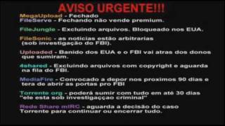 Urgente, 2012, ACTA, SOPA, PIPA, Estão Censurando tudo,Prepare-Se.O You Tube será o próximo.