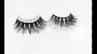 Excellent Quality 100% 3D Mink Fur Strip Eyelash