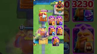 Damaging Count on Evolution Royale Giant And All 1 Elexir Card with Cannoneer🧬