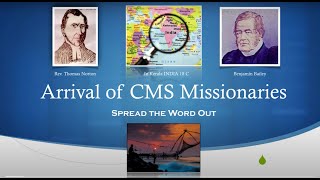 Arrival of CMS Missionaries in India