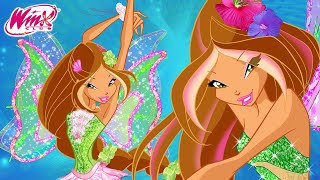 Winx Club - Toutes les transformations de Flora