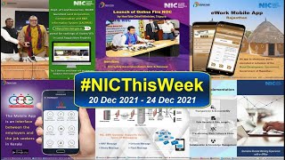 NICThisWeek ( 20 December 2021 - 24 December 2021)