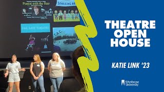 Theatre Open House with Katie | SAU Vlogs