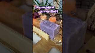 Sabonete lavanda e karité, feito pelo método Hot Process #sabonete #coldprocesssoap #hotprocesssoap