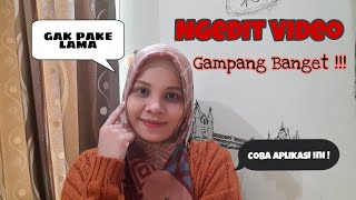 CARA NGEDIT VIDEO MUDAH DAN MURAH !! | DENGAN APLIKASI VLLO