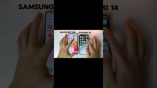 😨samsung s24 vs xiaomi 14 speed test😱