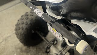 2017 Yamaha yfz450 SE custom wheelie bar