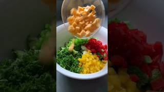 Broccoli & Cauliflower Sald? #shorts #recipe #shortvideo #shortfeeds #tiktok