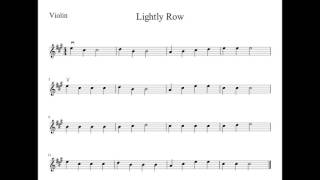 [Piano Accompany] Lighty Row - Suzuki Violin Book 1 (100% Tempo)