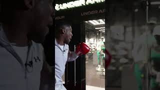 УДАР ANTHONY JOSHUA V ANDER ARMOUR #shorts