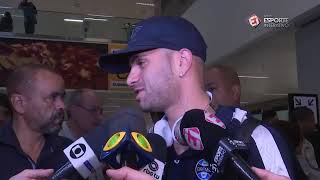 Após chegada em Porto Alegre,Luan desabafa,respondendo às críticas sobre sua atuação no mundial!!