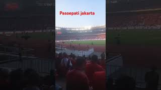 Atraksi suporter Timnas Indonesia vs Irak #kitagarudaid #kitagaruda #timnasindonesia #timnasday