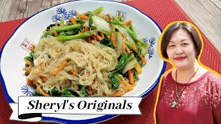 Stir-fry Glass Noodles With Vegetables