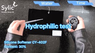 Hydrophilic Test_Silicone Softener CY-402F