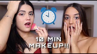 10 MINUTE MAKEUP CHALLENGE!