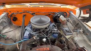 Engine running on 1979 ford f250