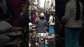 Vietnam, busy street in Hanoi