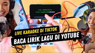 Cara Live Streaming Karaoke Di Tiktok Dengan Soundcard Musik Dari Youtube