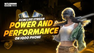 BGMI Live Stream: Experience Power & Performance on the iQ00 Phone