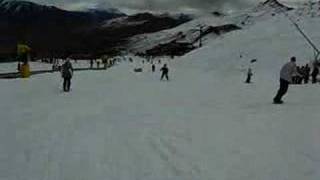 Peakin' on Coronet Peak!  Skiing in Queenstown, NZ