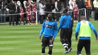 Cisse & Ba Shooting Practice @ St James Park, Newcastle United