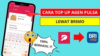 Cara TOP UP Aplikasi Agen Pulsa Lewat Akun BRImo