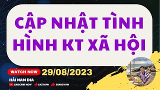 CẬP NHẬT TÌNH HÌNH KINH TẾ XÃ HỘI THÁNG 8 VÀ 8 THÁNG ĐẦU NĂM 2023 || THỊ TRƯỜNG CÒN ỔN KHÔNG?