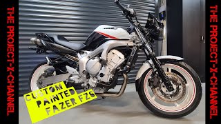 YAMAHA FZ6 CUSTOM PAINTED FAZER FINAL