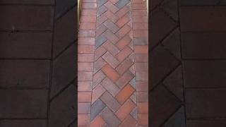 Paving pattern herringbone 45 degree #paving #patterns #construction #pathway