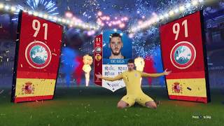 FIFA 18 WORLD CUP MODE - EPIC PACK OPENING DE GEA 91 AND HIGUAIN 88!!!