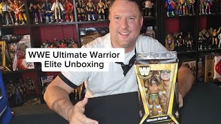 Mattel WWE Elite Legends Ultimate Warrior Unboxing.