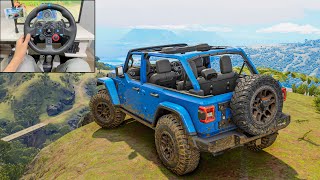 Jeep Wrangler Rubicon - Offroading | The Crew Motorfest | Logitech g29 gameplay