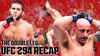 Who Is Next For Islam Makhachev? Volkanovski vs. Topuria? - UFC 294 Recap The Double Leg