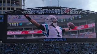 Carolina Panthers Player Introduction 11/25/18