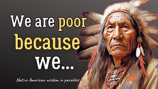 Great Native American Wisdom in Parables and Sayings! Life Changing Quotes