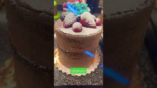 HAPPY EASTER chocolate naked petite diner cake #cake #easter #shortsvideo #youtubeshorts #shorts